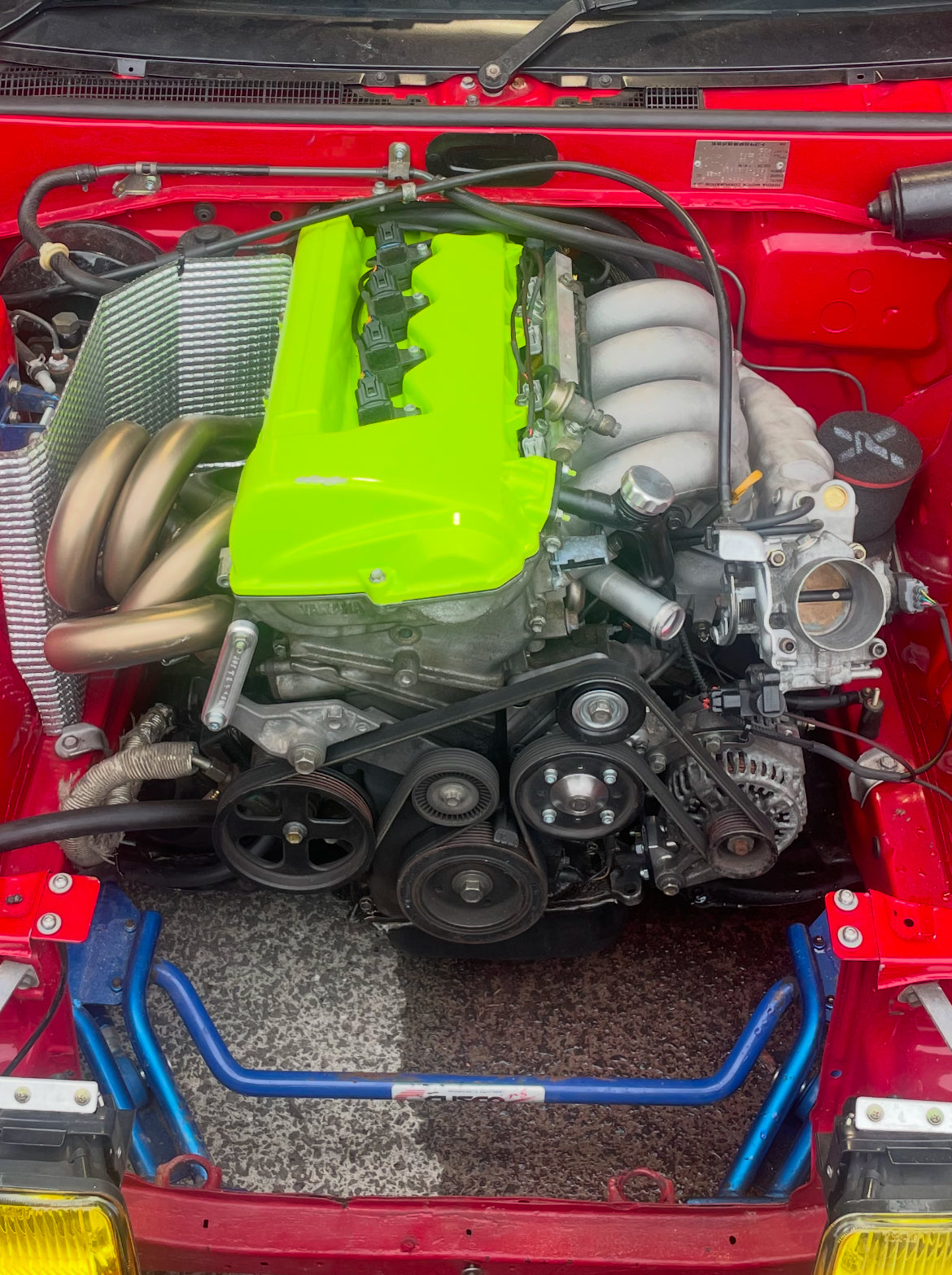 NITEPARTS Toyota 2ZZ Alternator Relocation & Hydraulic Tensioner Delete Kit