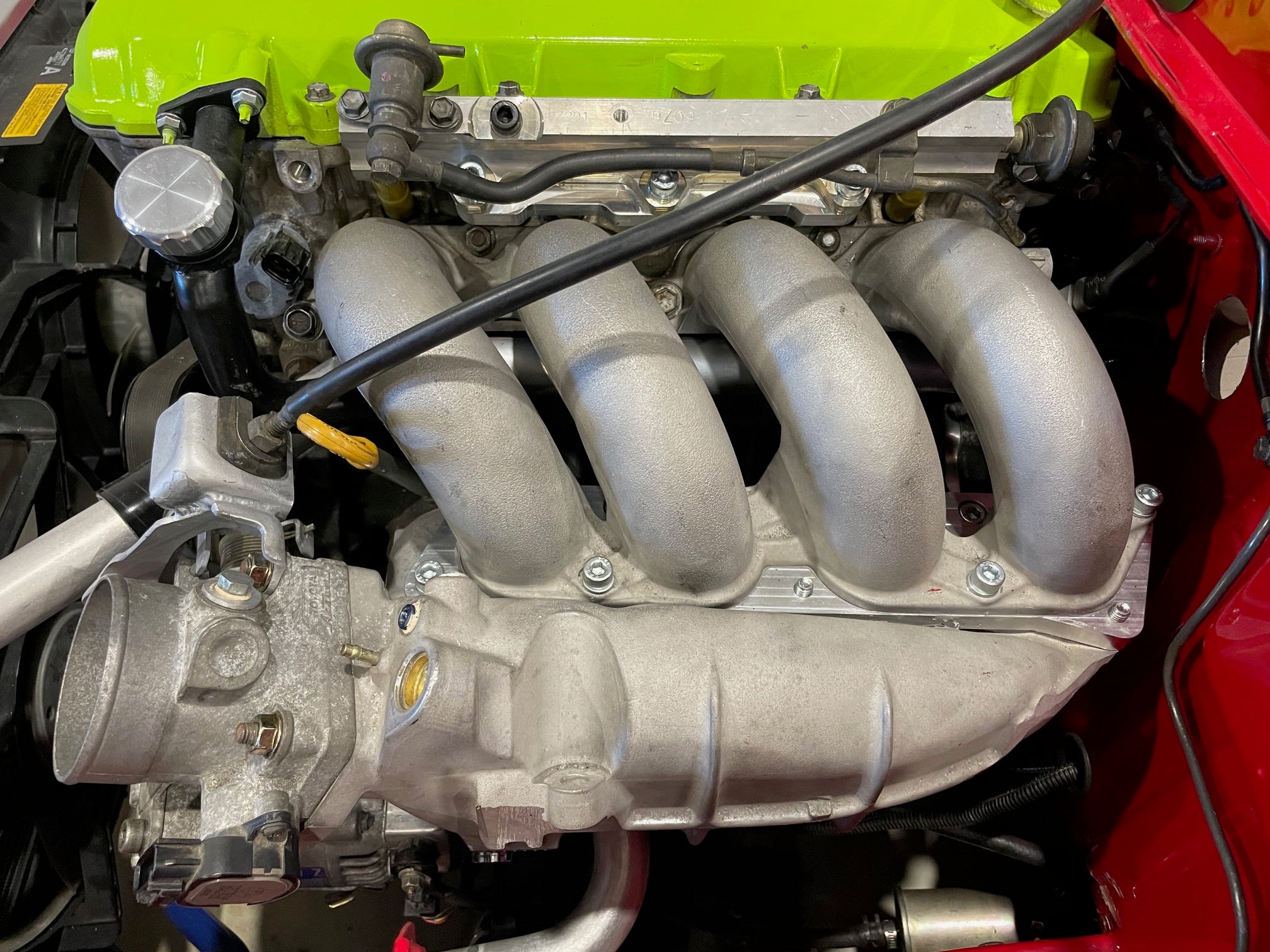 NITEPARTS Toyota 2ZZ RWD Plenum Conversion Plate